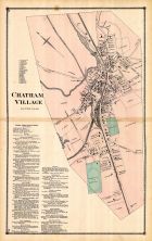 Chatham Village, Columbia County 1873